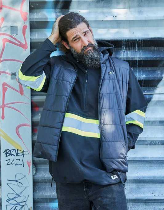 Forcefield Unisex Lightweight Heated Vest with New Graphene-Infused Inner Lining (Battery Included) 024-EN130HV