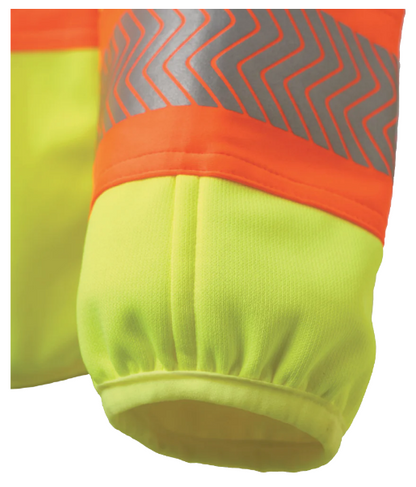 TOUGH DUCK ZIP FRONT FLEECE SAFETY JACKET - SJ49