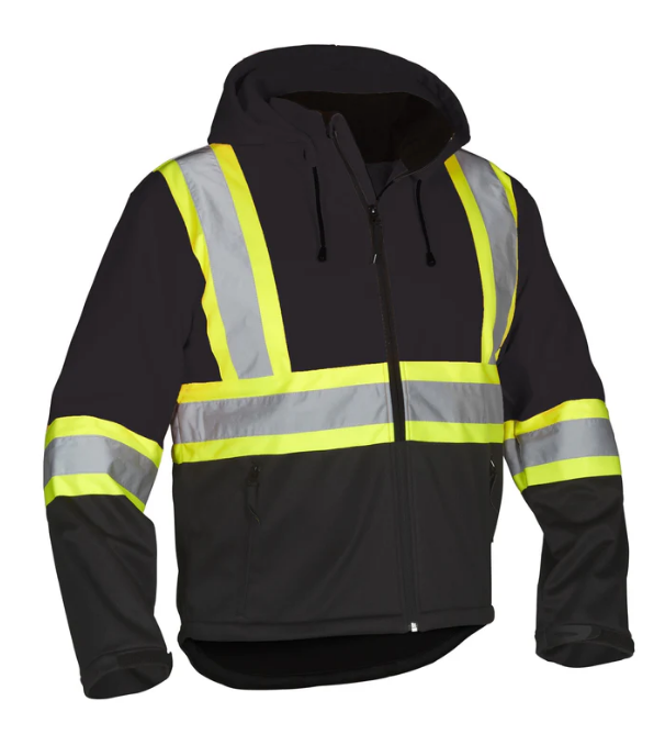 Forcefield Re-Engineered Hi Vis Safety Softshell 023-EN148