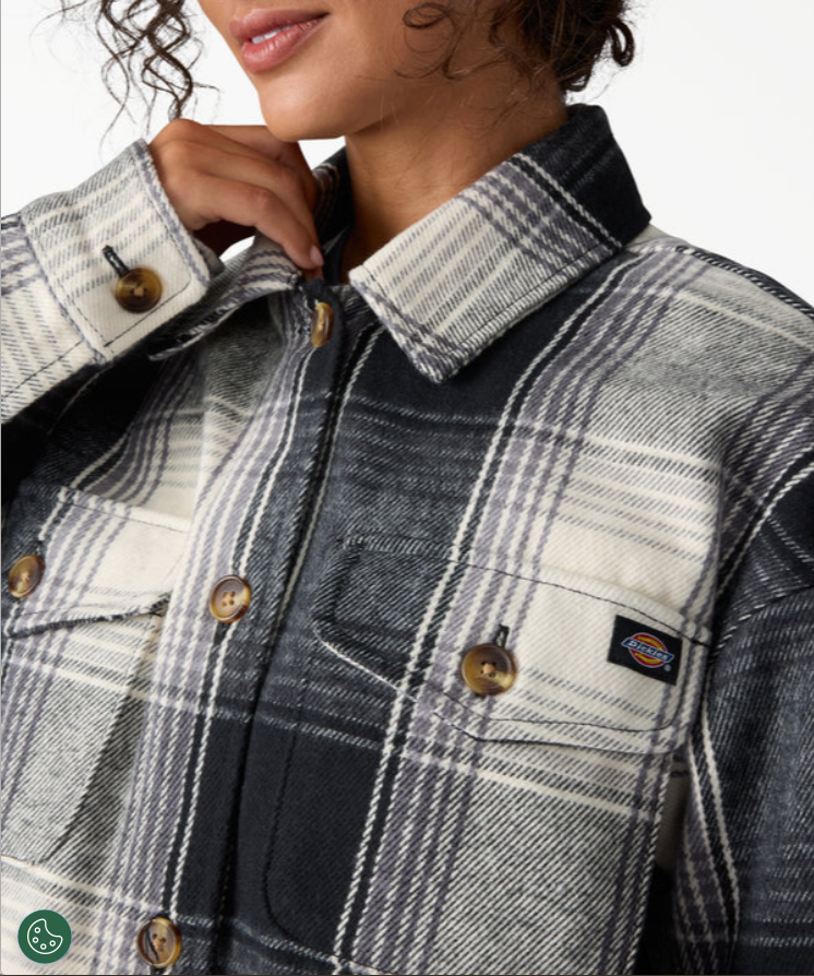 Dickies Women's Flannel Shacket