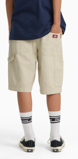 Dickies Hickory Carpenter Shorts, 11"