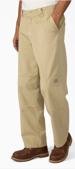 Dickies Worn In Double Knee Work Pants