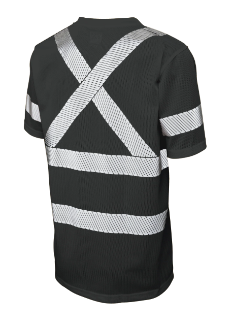 TOUGH DUCK MICRO MESH SHORT-SLEEVE SAFETY T-SHIRT WITH POCKET - ST07