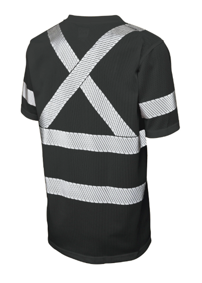 TOUGH DUCK MICRO MESH SHORT-SLEEVE SAFETY T-SHIRT WITH POCKET - ST07