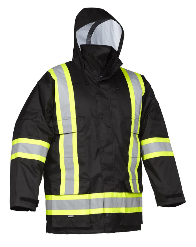 Forcefield Hi Vis Safety Winter Cargo Parka 024-EN640R
