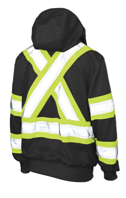 TOUGH DUCK WOMEN’S FLEECE SAFETY HOODIE - SJ42
