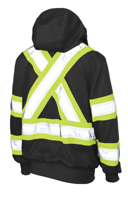 TOUGH DUCK WOMEN’S FLEECE SAFETY HOODIE - SJ42