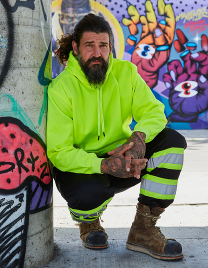 Forcefield Hi Vis Safety Sweatpants 024-HVSWP