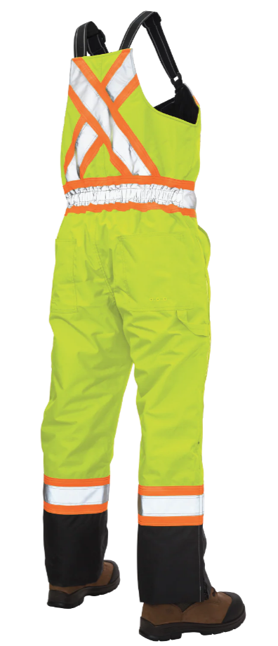 TOUGH DUCK RIPSTOP INSULATED SAFETY BIB OVERALL - S876