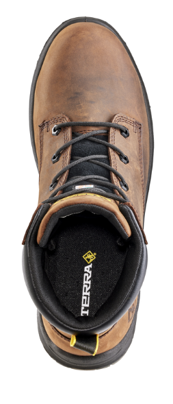 Men's Terra Byrne 6" Waterproof Composite Toe Safety Work Boot - 839BBK/839BDB/839BGY