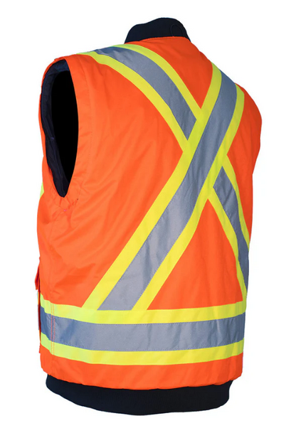 Forcefield All Orange 4-in-1 Hi Vis Safety Parka 024-EN705RAOR