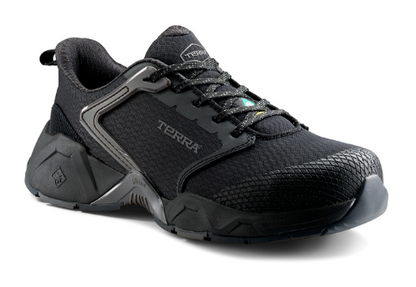 Men's Terra Vector Composite Toe Athletic Safety Work Shoe - 1298BK