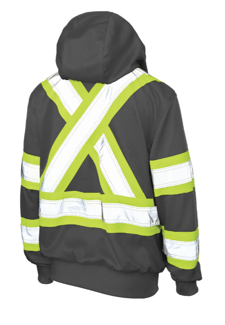 TOUGH DUCK WOMEN’S FLEECE SAFETY HOODIE - SJ42