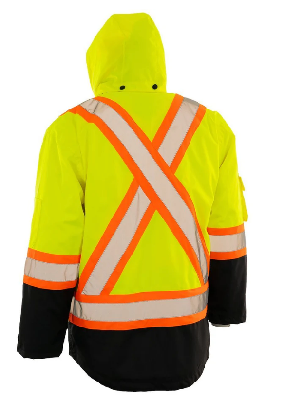 Forcefield 7-in-1 Hi Vis Safety Parka 024-EN705R