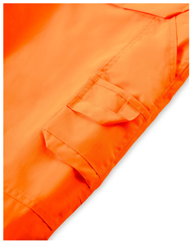 Forcefield Orange "Torngat" Premium Ripstop 2-In-1 Hi-Vis Safety Suspender Pants 024-EN235RAOR-TG