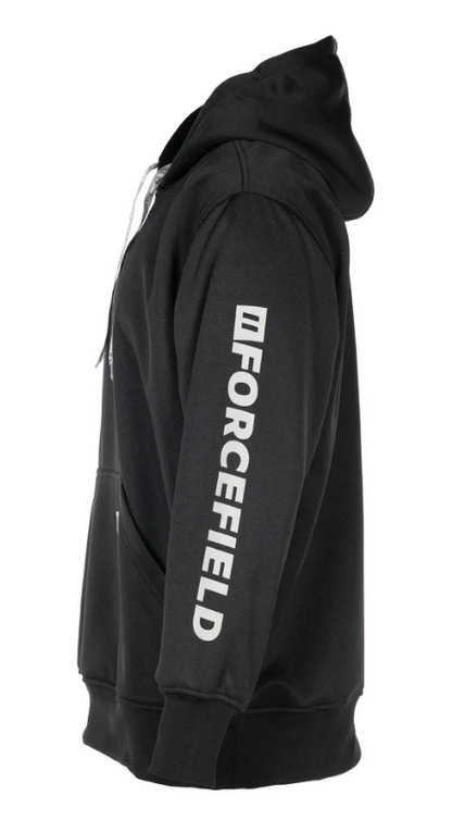 Forcefield Black Pullover Forcefield Logo Sleeve Graphic Hoodie 024-P835BKNTFF