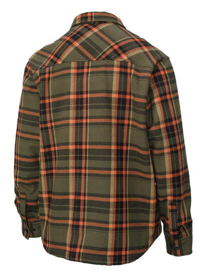 TOUGH DUCK SHERPA-BONDED FLANNEL JAC-SHIRT - WS15