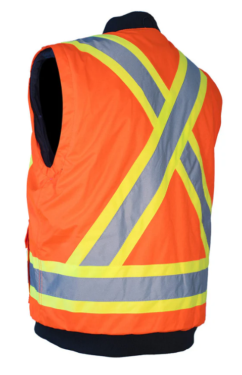 Forcefield 7-in-1 Hi Vis Safety Parka (All Orange) 024-EN705RA