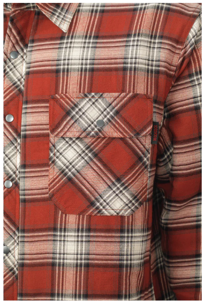TOUGH DUCK QUILT-LINED FLANNEL SHIRT - WS05