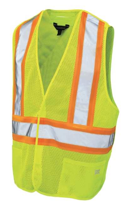 TOUGH DUCK MESH 5-POINT TEAR-AWAY SAFETY VEST - S9I0