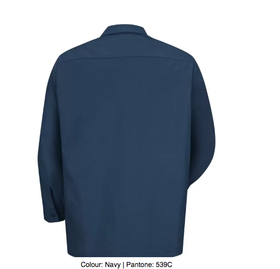 RED KAP® INDUSTRIAL LONG SLEEVE WORK SHIRT - SP14