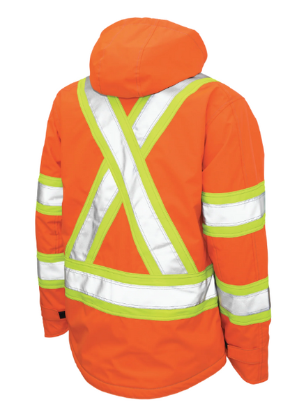 TOUGH DUCK RIPSTOP FLEECE-LINED SAFETY JACKET - S245
