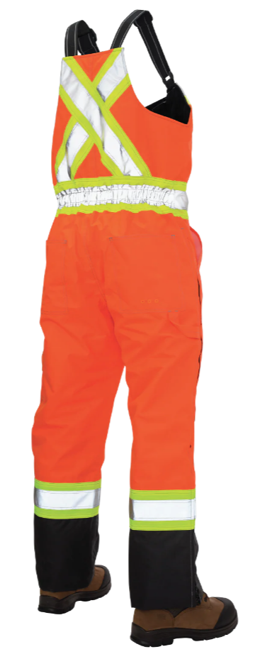 TOUGH DUCK RIPSTOP INSULATED SAFETY BIB OVERALL - S876