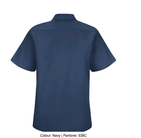 RED KAP® INDUSTRIAL SHORT SLEEVE LADIES' WORK SHIRT - SP23