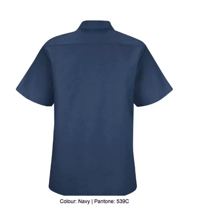 RED KAP® INDUSTRIAL SHORT SLEEVE LADIES' WORK SHIRT - SP23