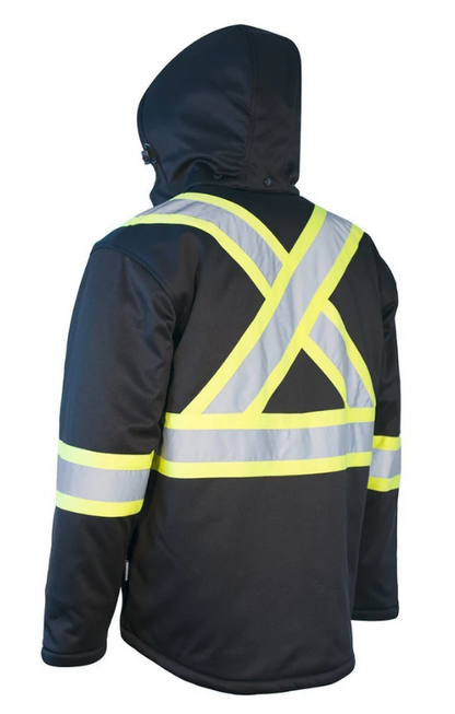 Forcefield Hi Vis Softshell Winter Safety Jacket 023-EN158