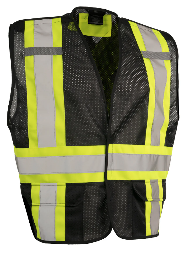Forcefield 5-Point Tear-Away Mesh Traffic Vest 022-TV9