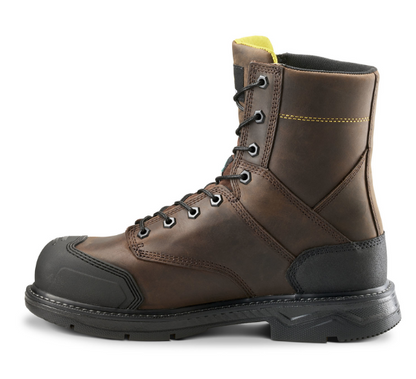 Men's Terra Patton 8" Aluminum Toe Safety Work Boot with Internal Met Guard - 839KDB