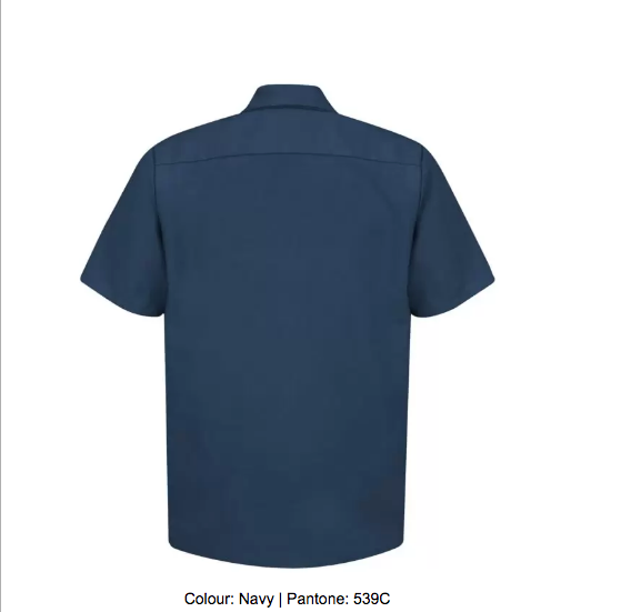 RED KAP® INDUSTRIAL SHORT SLEEVE WORK SHIRT - SP24