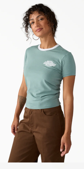 Dickies Women's Plainville Ringer T-Shirt