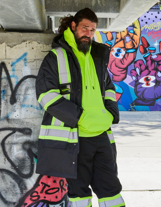 Forcefield Long Cargo Safety Parka 024-EN640RLP