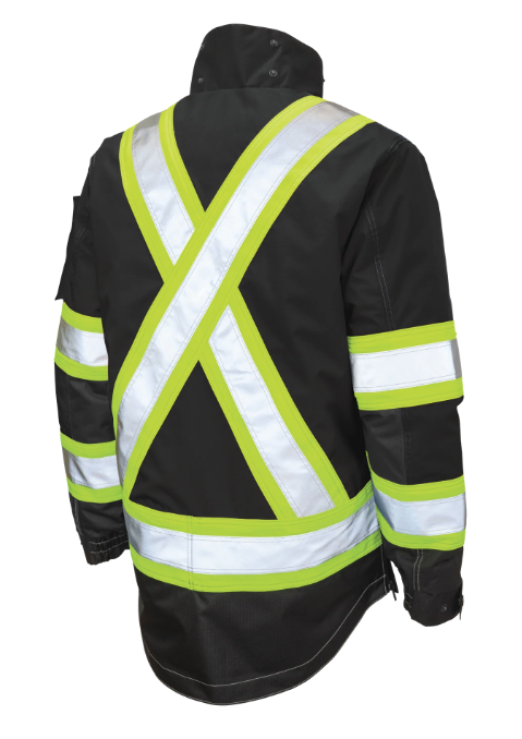 TOUGH DUCK RIPSTOP 4-IN-1 SAFETY JACKET - S187