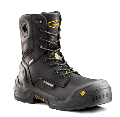 Men's Terra Exile 25 8" Waterproof Composite Toe Safety Work Boot - 1311BK/1311DB