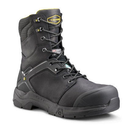 Men's Terra Carbine 8" Waterproof Composite Toe Safety Work Boot - 4TCRBK/4TCRBN/4TCRWT