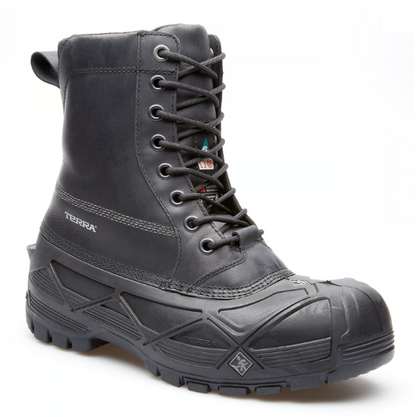 Men's Terra Crossbeam Composite Toe Winter Safety Work Boot - 4NQUBK)