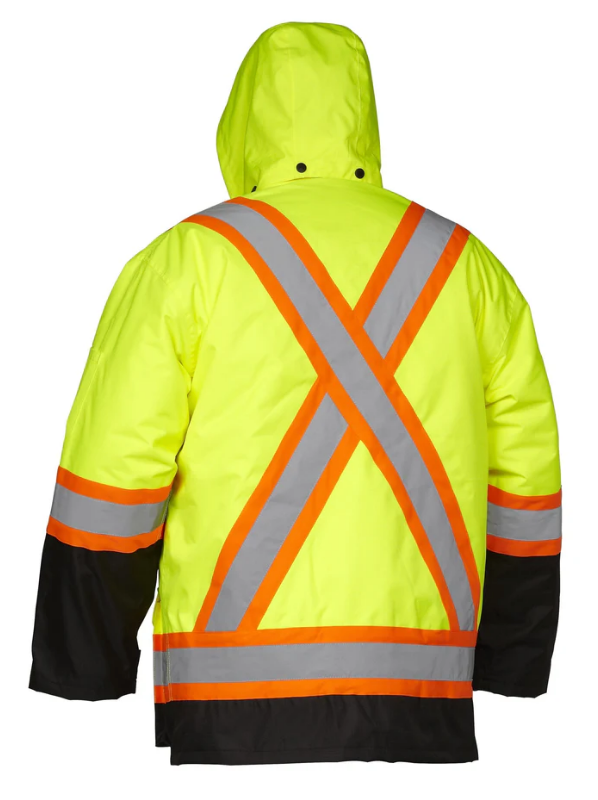 Forcefield Hi Vis Safety Winter Cargo Parka 024-EN640R