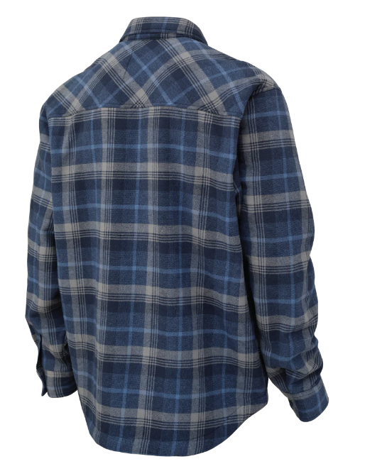 TOUGH DUCK SHERPA-BONDED FLANNEL JAC-SHIRT - WS15