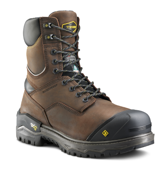 Men's Terra Gantry LXI 400g 8" Waterproof Composite Toe Safety Work Boot - 8398DB