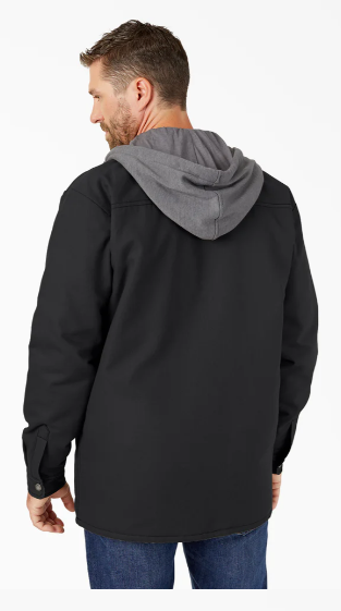 Dickies Water Repellent Duck Hooded Shirt Jacket