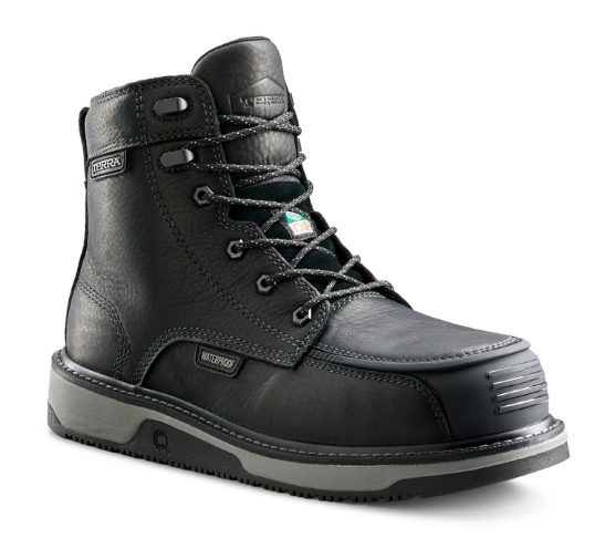 Men's Terra Ironstone 6" Waterproof Composite Toe Safety Work Boot - 839GBK/839GDB