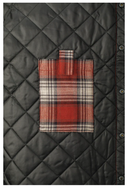 TOUGH DUCK QUILT-LINED FLANNEL SHIRT - WS05