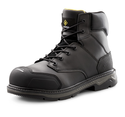 Men's Terra Patton 6" Aluminum Toe Safety Work Boot - 4NS6BK/4NS6BN