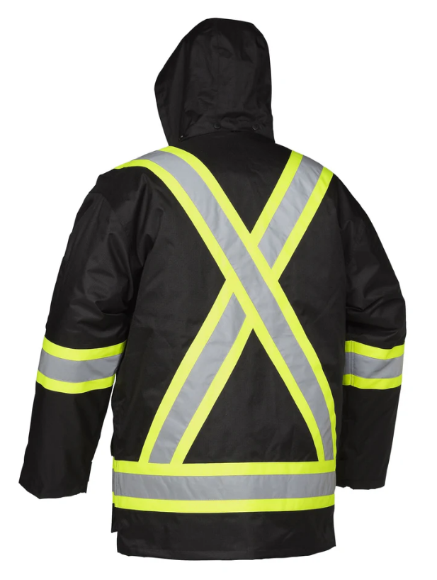 Forcefield Hi Vis Safety Winter Cargo Parka 024-EN640R