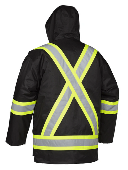 Forcefield Hi Vis Safety Winter Cargo Parka 024-EN640R