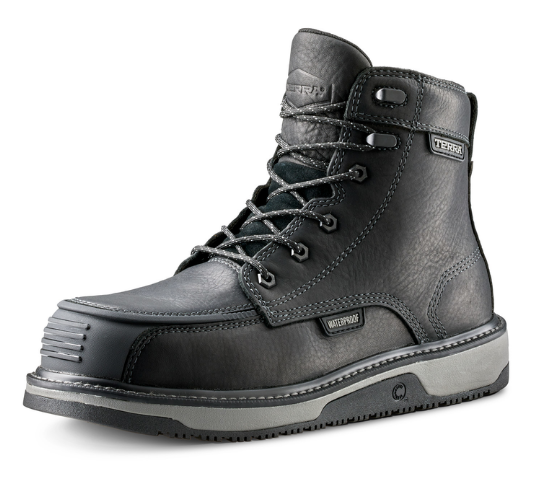 Men's Terra Ironstone 6" Waterproof Composite Toe Safety Work Boot - 839GBK/839GDB