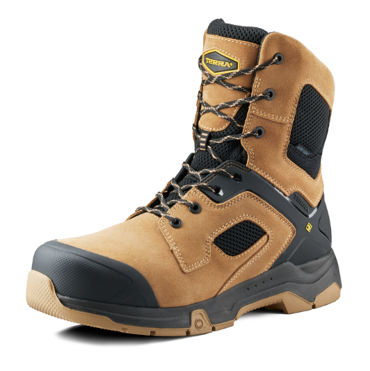 Men's Terra Cobalt 8" Composite Toe Safety Work Boot - 1280TN